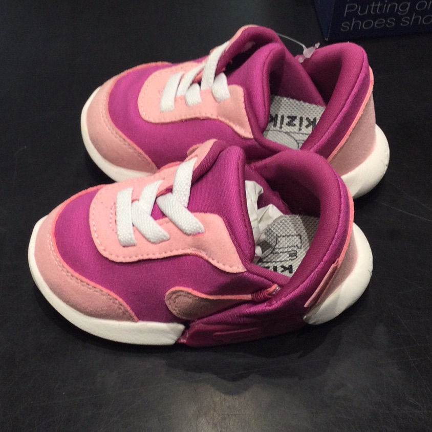 Kizik Squeeze It Run Festival Fuchsia Nwt Nib — image 2 of 4